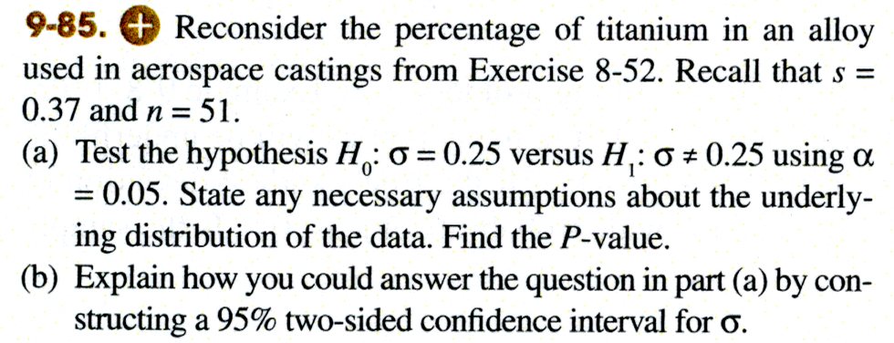 one-sample chi-squared test