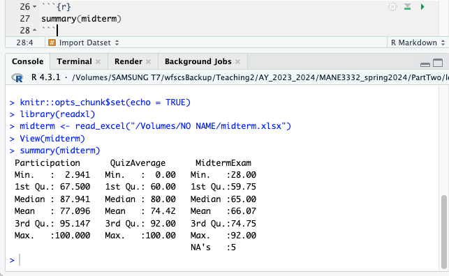 Descriptive Statistics