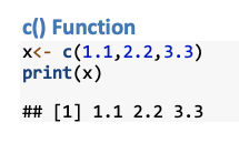 c Function Output