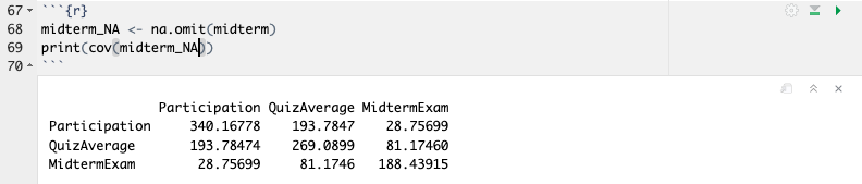 Covariance Matrix