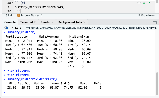 Descriptive Statistics