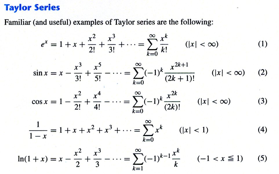 Taylor Series