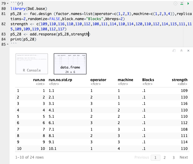 Data Frame for Problem 5.28