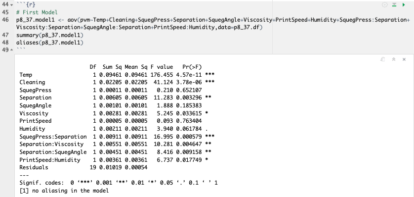 Initial Model for Problem 8.37
