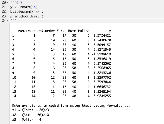 Adding Response Variable