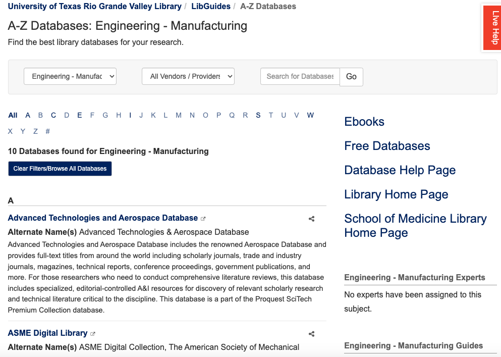 MANE Databases