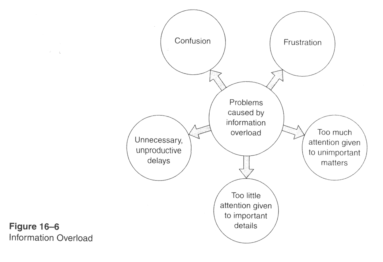 Figure 16-6: Information Overload